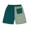 Gestreepte zwemshort - Board shorts kids dark sea/green